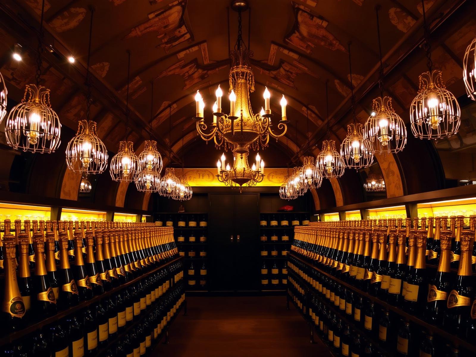 Bordeaux Premier Grand Cru cellar